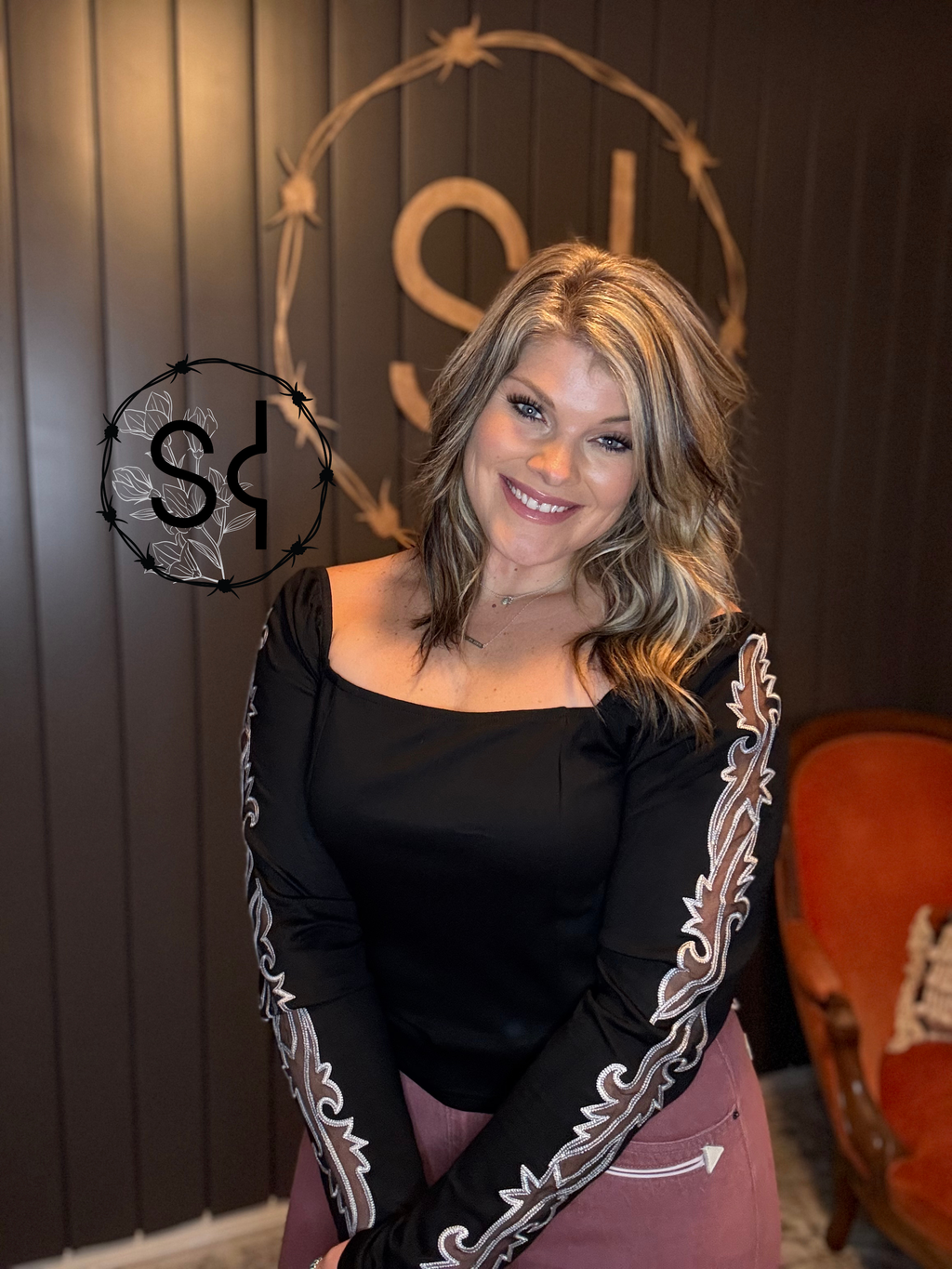 Cut It Western Long Sleeve