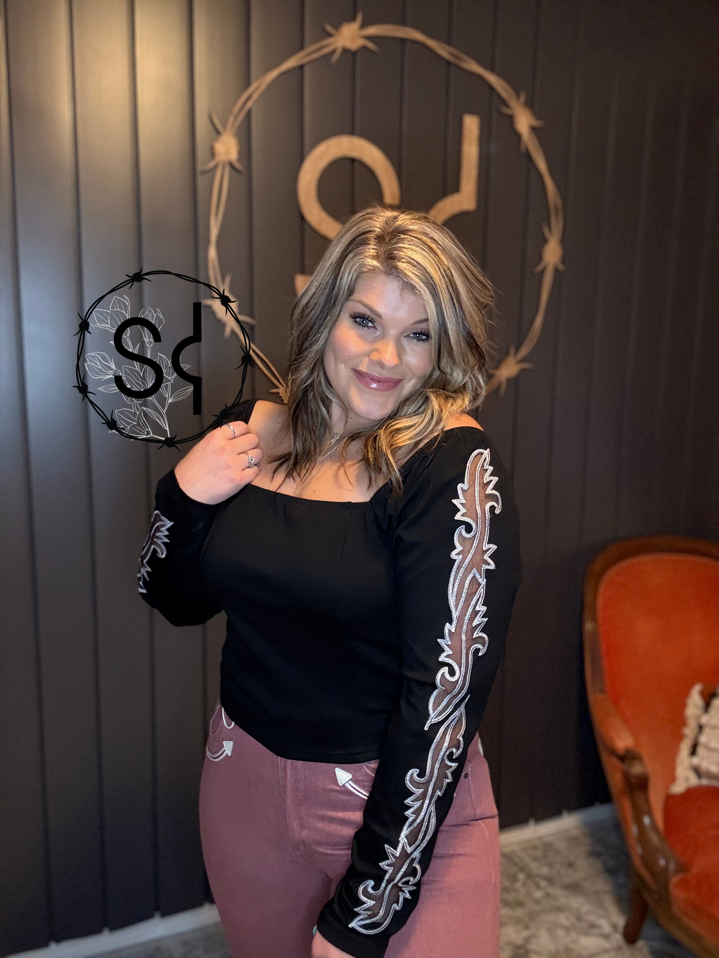 Cut It Western Long Sleeve