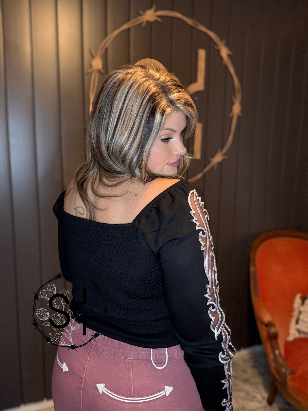 Cut It Western Long Sleeve