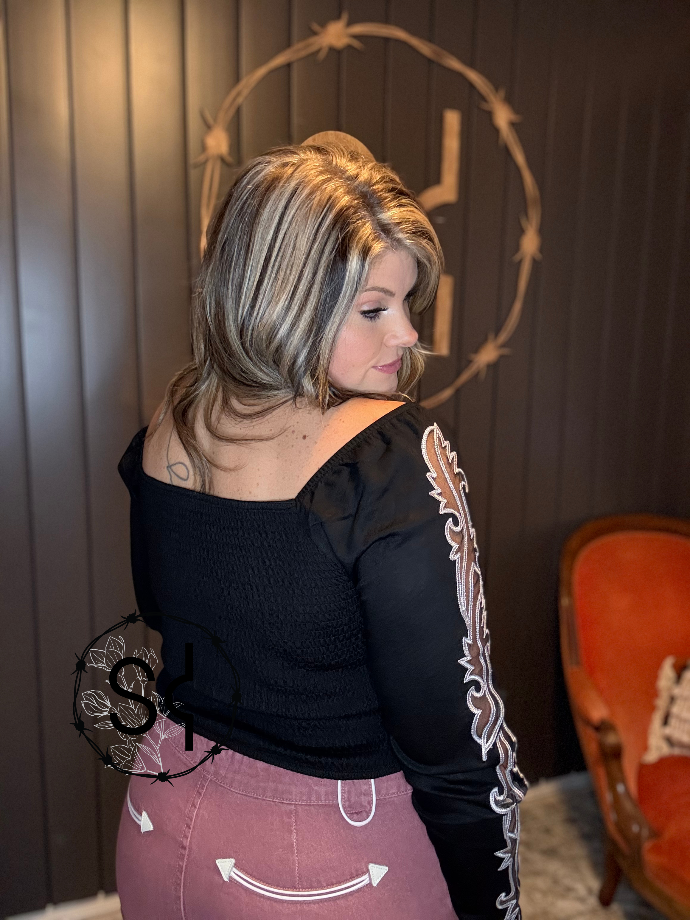Cut It Western Long Sleeve