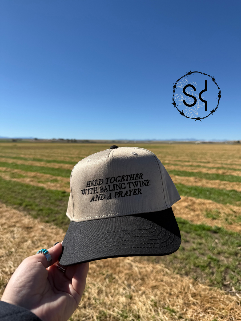 Baling Twine & A Prayer Trucker Hat