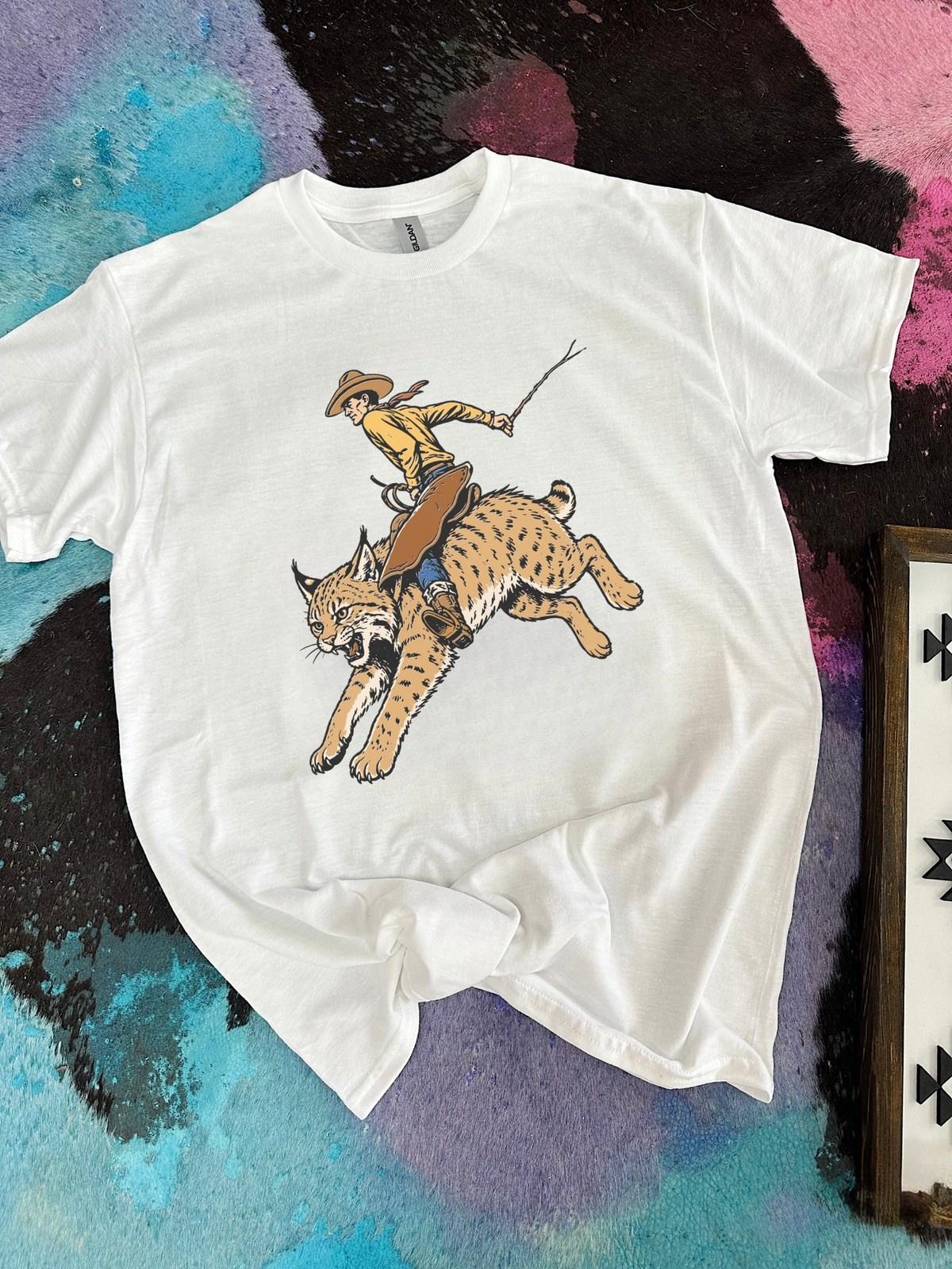 Cowboy Bobcat Tee