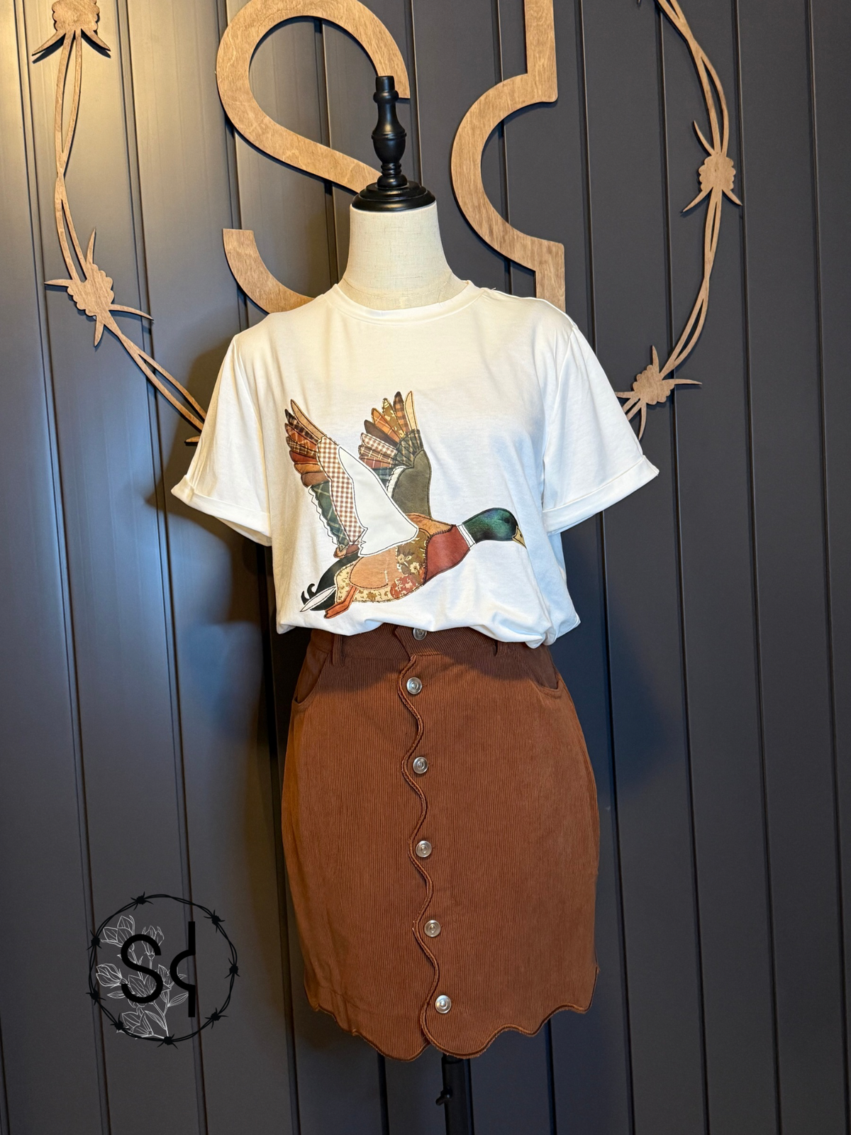 Mallard Patchwork Tee