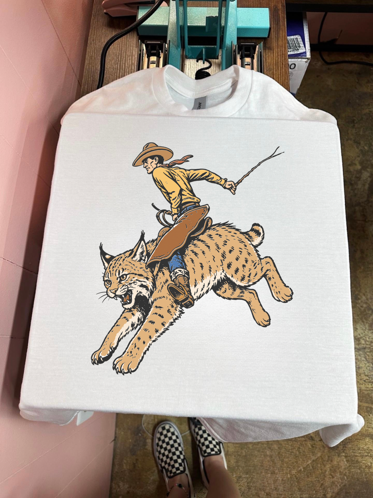 Cowboy Bobcat Tee
