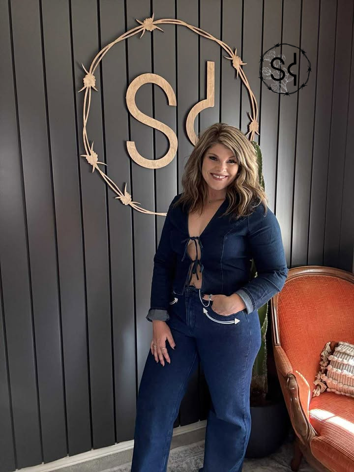 Dolly Denim Long Sleeve Top