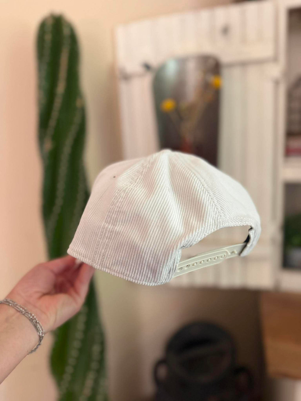 Lazy Hollow Ivory Corduroy Hat