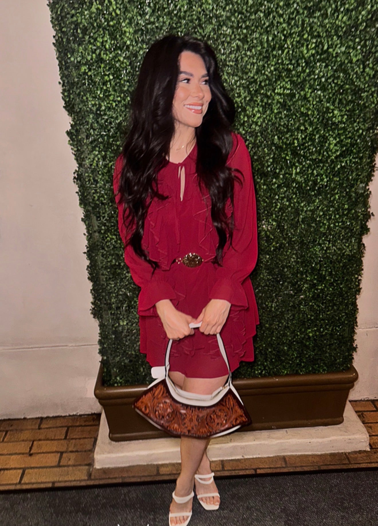 Ruffles in Red