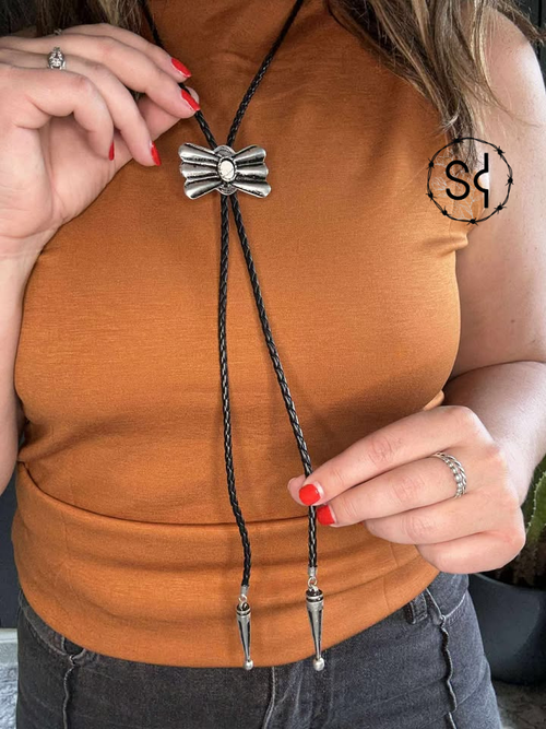 Bow Bolo Necklace