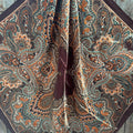 Brown and Orange Paisley Wild Rag
