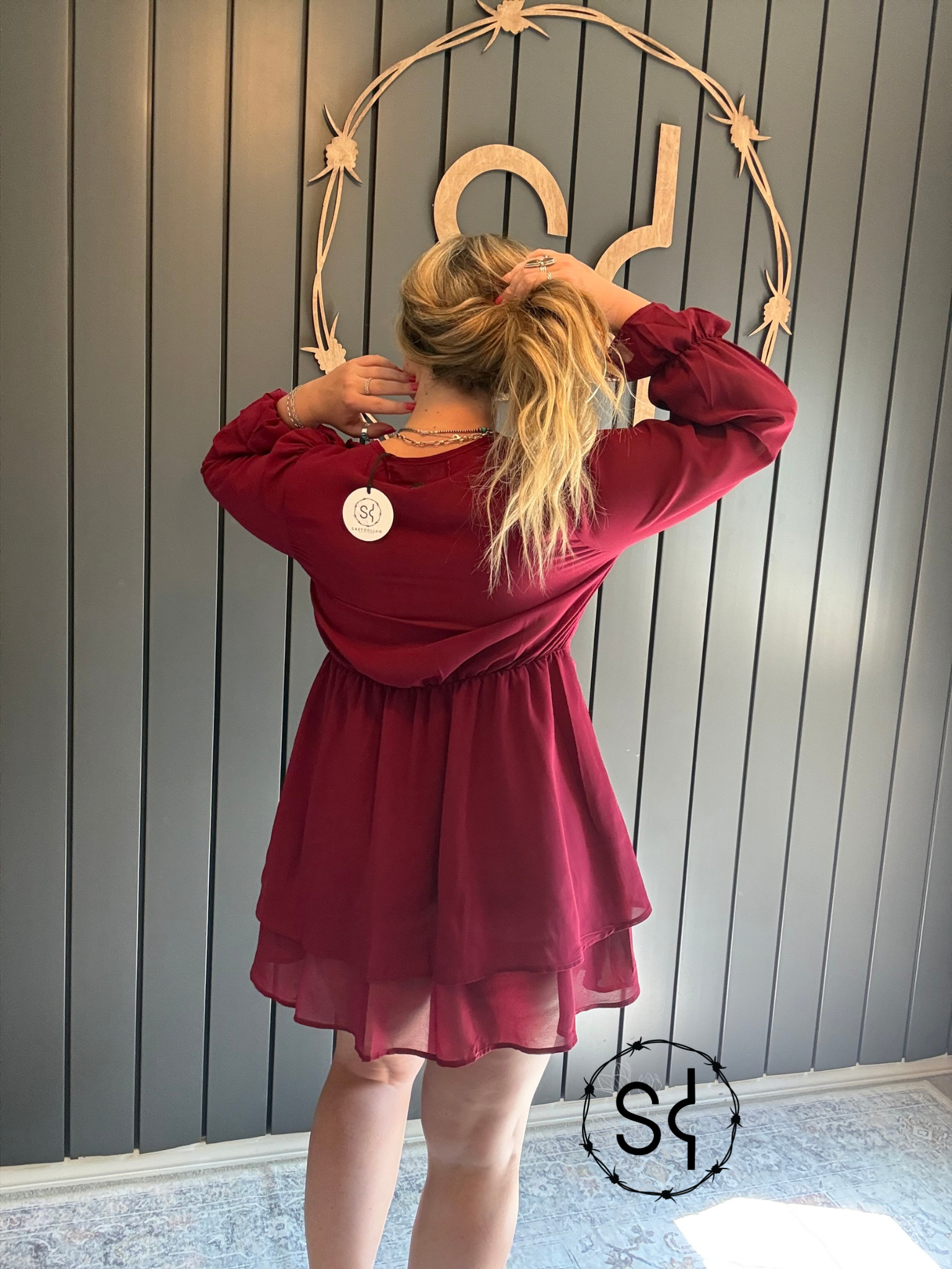 Ruffles in Red