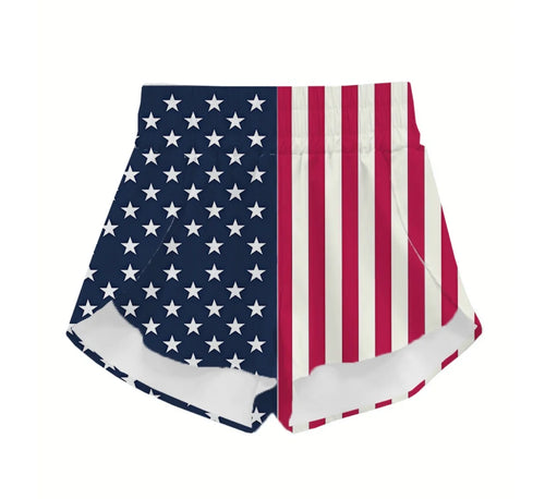 American Flag Shorts