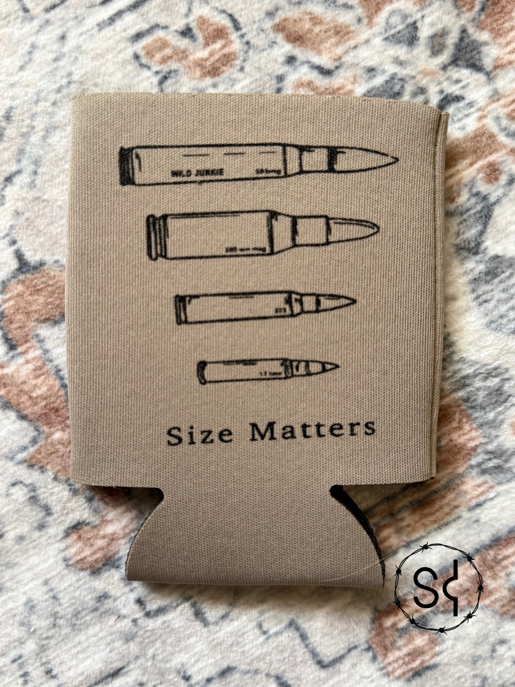 Size Matters Can Koozie