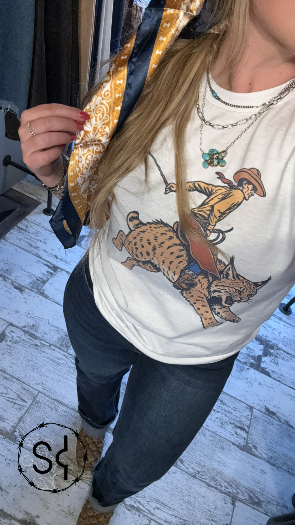 Cowboy Bobcat Tee