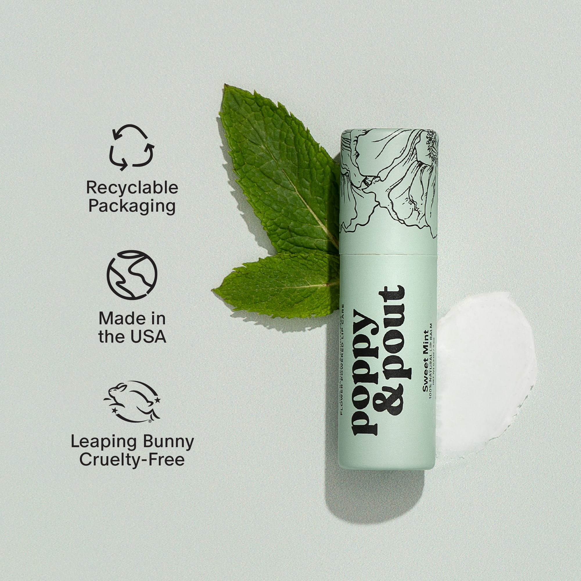 Poppy & Pout Sweet Mint
